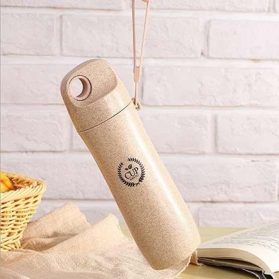EcoChic® Organic Wheat Straw Water Bottle