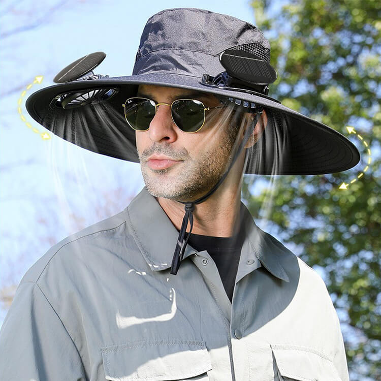 SolarBreeze™ Cooling Bucket Hat